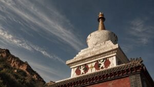 A famous temple in Fuxin