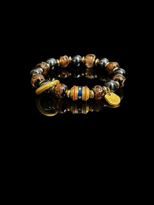Gonggong’s After the Flood Incense-Ash Liuli Bracelet (10mm)