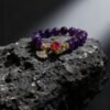 Nüwa’s Blessed Heart Amethyst Crystal Bracelet (11mm) Nüwa’s Blessed Heart Amethyst Crystal Bracelet (11mm)