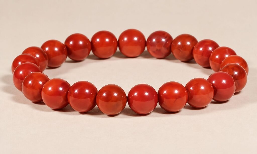 One of A kind Nanhong agate bracelet