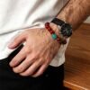 Xingtian’s Steadfast Heart Red Agate Bracelet with Turquoise & Agarwood (10mm) Xingtian’s Steadfast Heart Red Agate Bracelet with Turquoise & Agarwood (10mm)