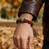 Xingtian’s Bound Resolve Red Agate Wrap Bracelet (10mm) Xingtian’s Bound Resolve Red Agate Wrap Bracelet (10mm)